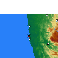 Nearby Forecast Locations - Colombo - Map