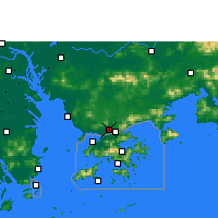 Nearby Forecast Locations - Shenzhen - Map