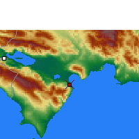 Nearby Forecast Locations - Barahona - Map