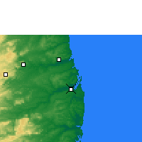 Nearby Forecast Locations - João Pessoa - Map