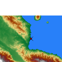 Nearby Forecast Locations - Madang - Map