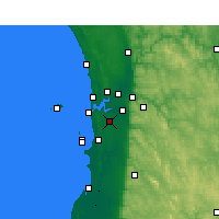 Nearby Forecast Locations - Jandakot - Map