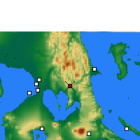 Nearby Forecast Locations - Tanay - Map