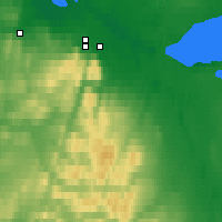 Nearby Forecast Locations - Talnakh - Map