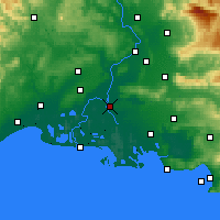 Nearby Forecast Locations - Arles - Map