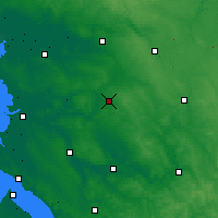 Nearby Forecast Locations - Aulnay - Map