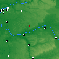 Nearby Forecast Locations - Provins - Map