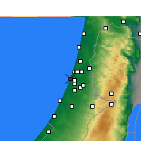 Nearby Forecast Locations - Holon - Map