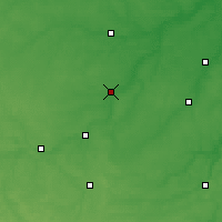 Nearby Forecast Locations - Radomyshl - Map