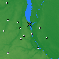 Nearby Forecast Locations - Vyshhorod - Map