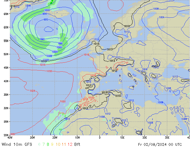 Fr 02.08.2024 00 UTC