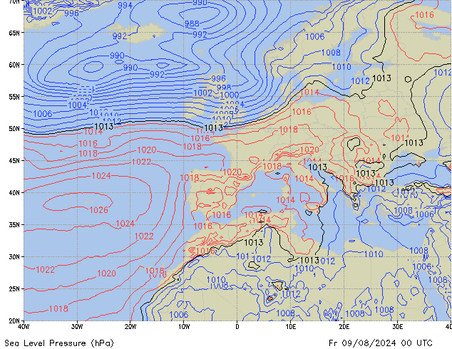 Fr 09.08.2024 00 UTC