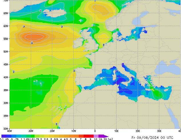 Fr 09.08.2024 00 UTC