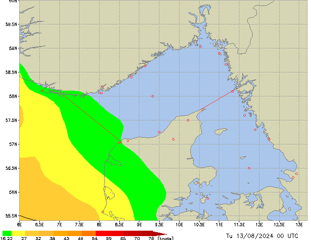 Tu 13.08.2024 00 UTC