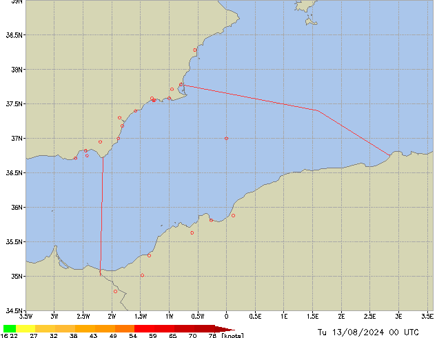 Tu 13.08.2024 00 UTC