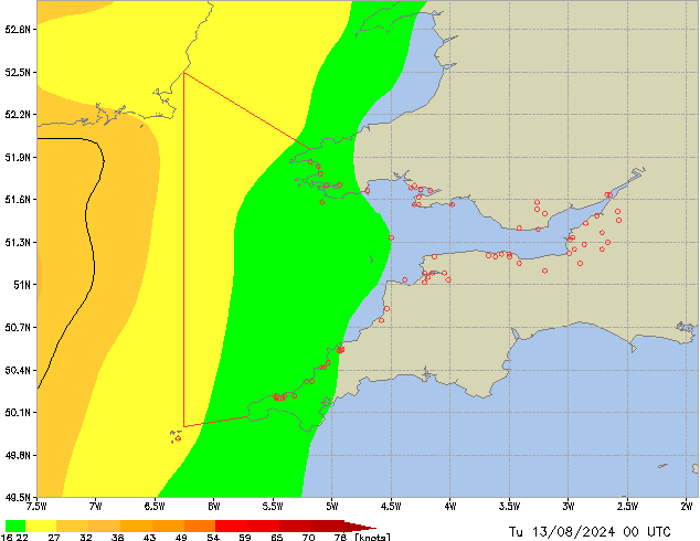 Tu 13.08.2024 00 UTC