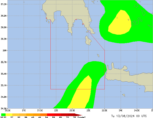 Tu 13.08.2024 00 UTC