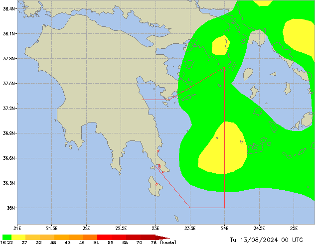 Tu 13.08.2024 00 UTC