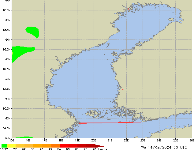 We 14.08.2024 00 UTC