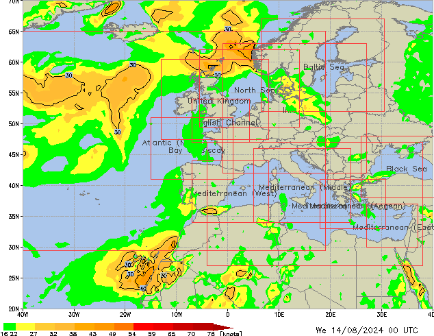 We 14.08.2024 00 UTC