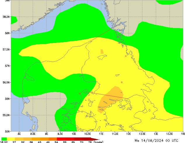 We 14.08.2024 00 UTC