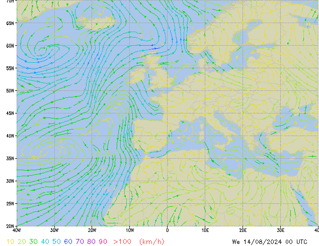 We 14.08.2024 00 UTC