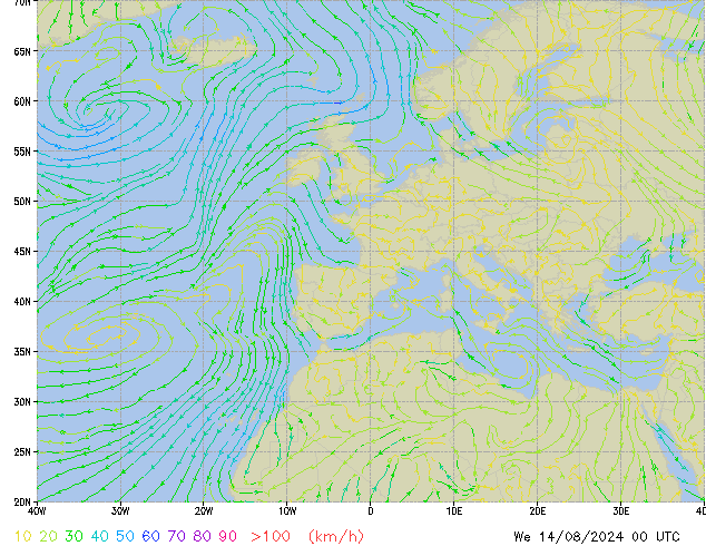 We 14.08.2024 00 UTC