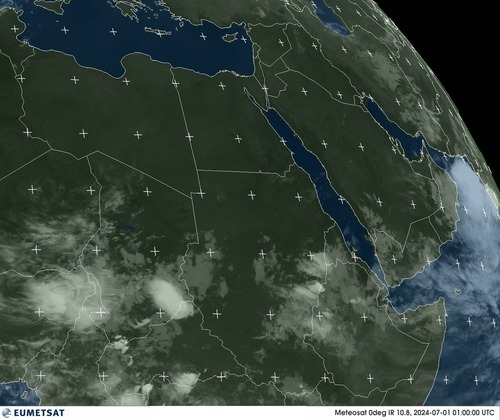 Satellite - Arabian Sea (East) - Mo, 01 Jul, 03:00 BST