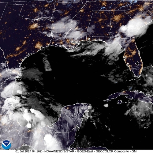 Satellite - Gulf of Mexico - Mo, 01 Jul, 06:16 BST