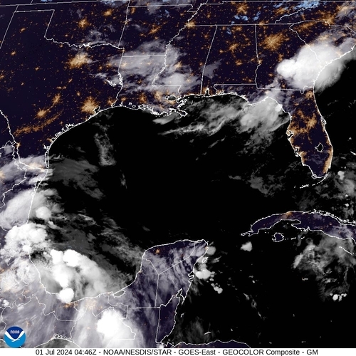 Satellite - Gulf of Mexico - Mo, 01 Jul, 06:46 BST