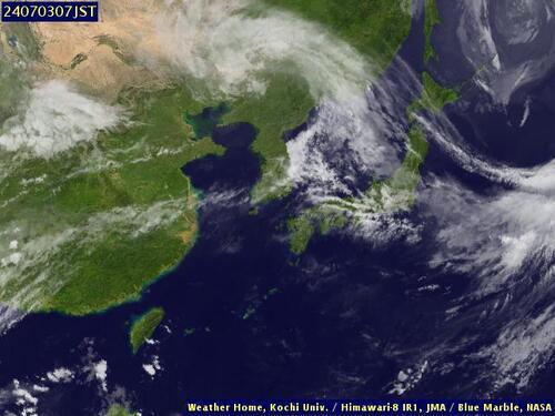Satellite - Sea of Japan - We, 03 Jul, 01:00 BST