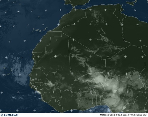 Satellite - Gulf of Guinea - Fr, 05 Jul, 09:00 BST