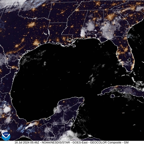 Satellite - Gulf of Mexico - Tu, 16 Jul, 07:46 BST