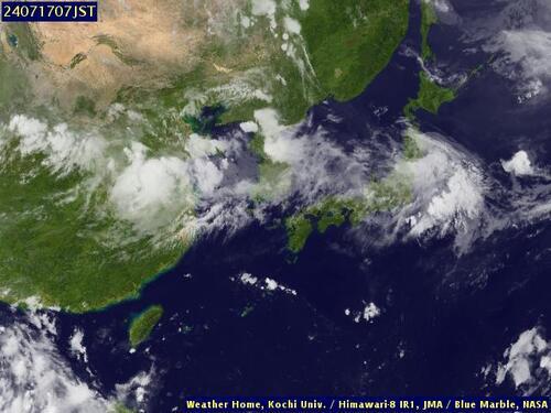 Satellite - Sea of Japan - We, 17 Jul, 01:00 BST