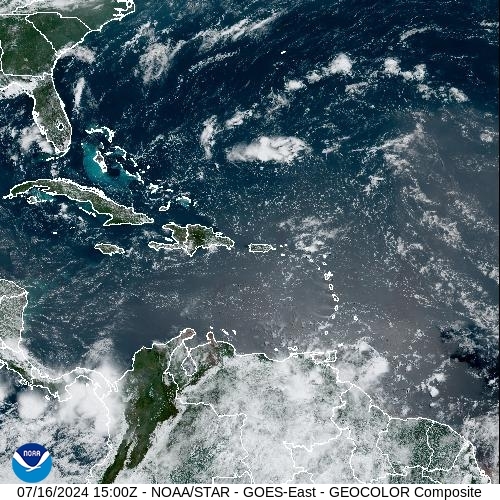 Satellite - Puerto Rico - Tu, 16 Jul, 17:00 BST