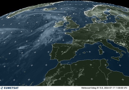 Satellite - Belgian Coast - We, 17 Jul, 13:00 BST