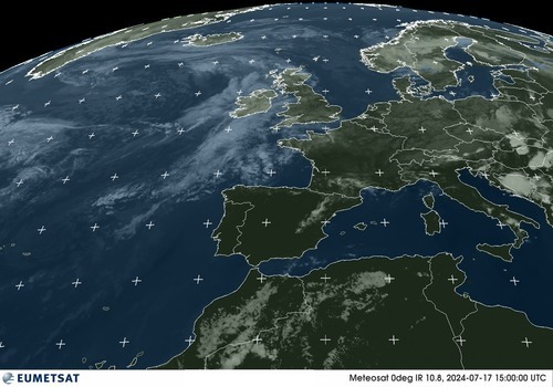 Satellite - North Sea SW - We, 17 Jul, 17:00 BST