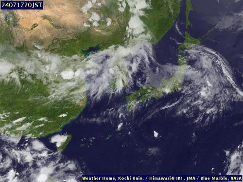 Satellite - Sea of Japan - We, 17 Jul, 14:00 BST
