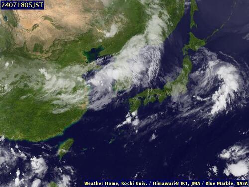 Satellite - Sea of Japan - We, 17 Jul, 23:00 BST