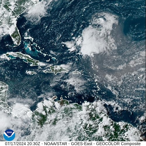 Satellite - Lesser Antilles - We, 17 Jul, 22:30 BST