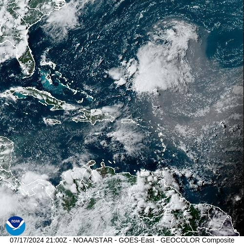 Satellite - Lesser Antilles - We, 17 Jul, 23:00 BST