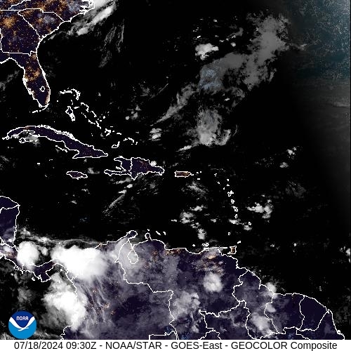 Satellite - Lesser Antilles - Th, 18 Jul, 11:30 BST