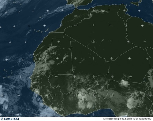 Satellite - Gulf of Guinea - Tu, 01 Oct, 12:00 BST