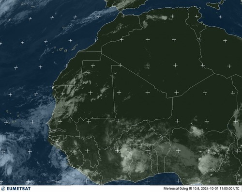 Satellite - Gulf of Guinea - Tu, 01 Oct, 13:00 BST