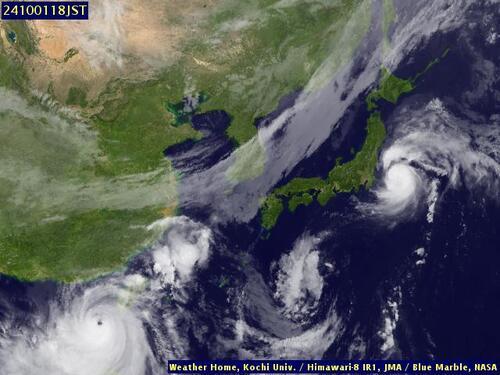 Satellite - Philippine Sea (South) - Tu, 01 Oct, 12:00 BST