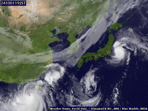 Satellite - Sea of Japan - Tu, 01 Oct, 13:00 BST