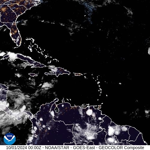 Satellite - Lesser Antilles - Tu, 01 Oct, 02:00 BST