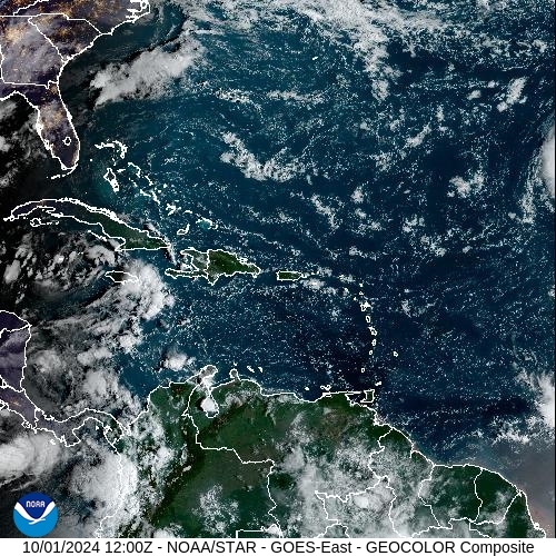 Satellite - Lesser Antilles - Tu, 01 Oct, 14:00 BST