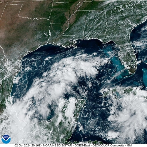 Satellite - Gulf of Mexico - We, 02 Oct, 22:16 BST