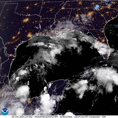 Satellite - Yucatan Strait - Fr, 04 Oct, 01:46 BST